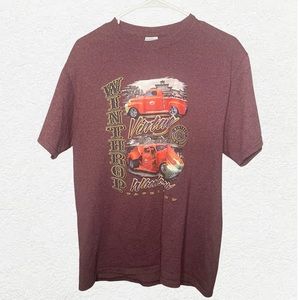 🆕 Winthrop Vintage Wheels Show Graphic Shirt